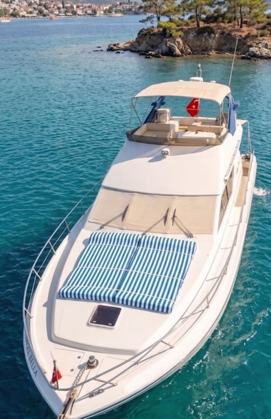Marmaris Yacht à moteur Cabine 3  Couchettes 6  Invités 6  16 m Numéro de l'annonce: #29794