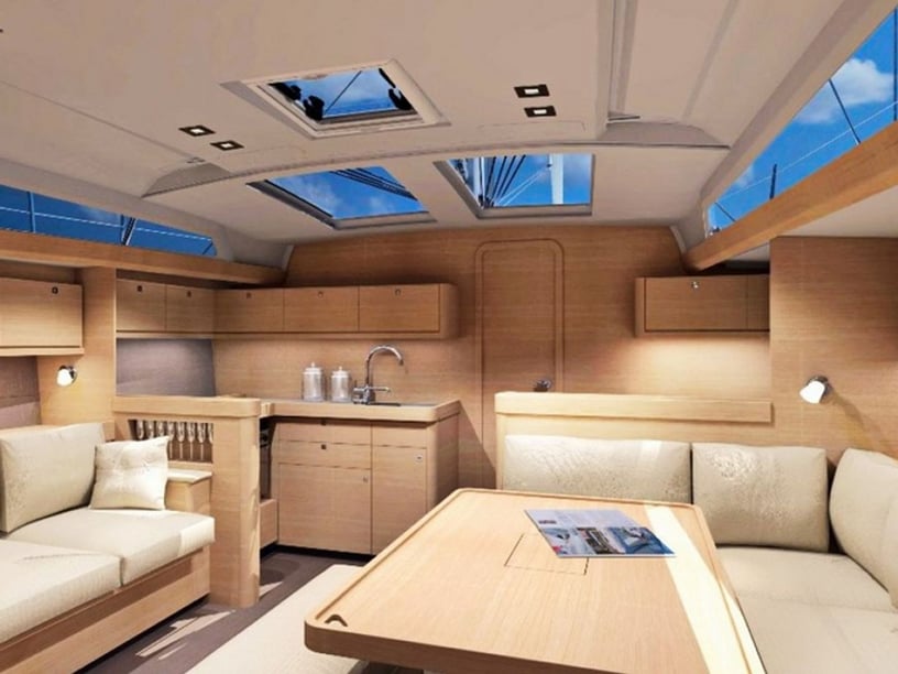 Tivat Sailboat 3 cabin 6 berths 6 guests 14.15 m Listing Number: #29866 2