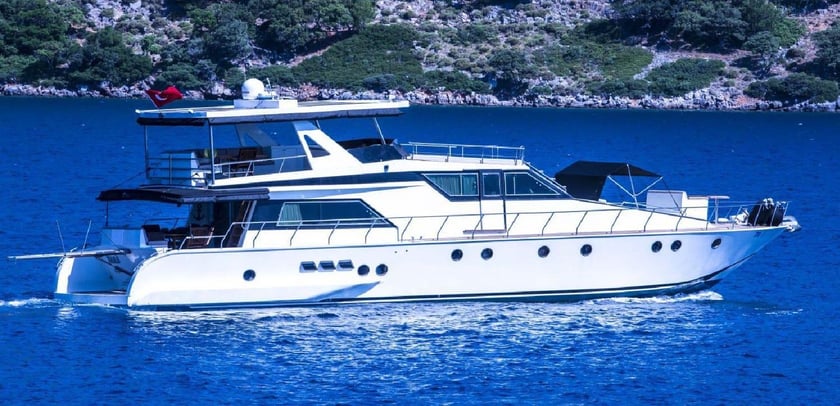 Izmir Yacht a motore  cuccette 6  12  ospiti 24 m Numero dell'inserzione: #29885 2