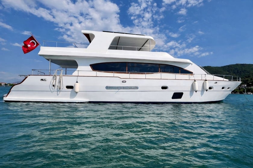 Fethiye Motorjacht Cabine 4  8  slaapplaatsen 8  gasten 25.8 m Lijstnummer: #29942