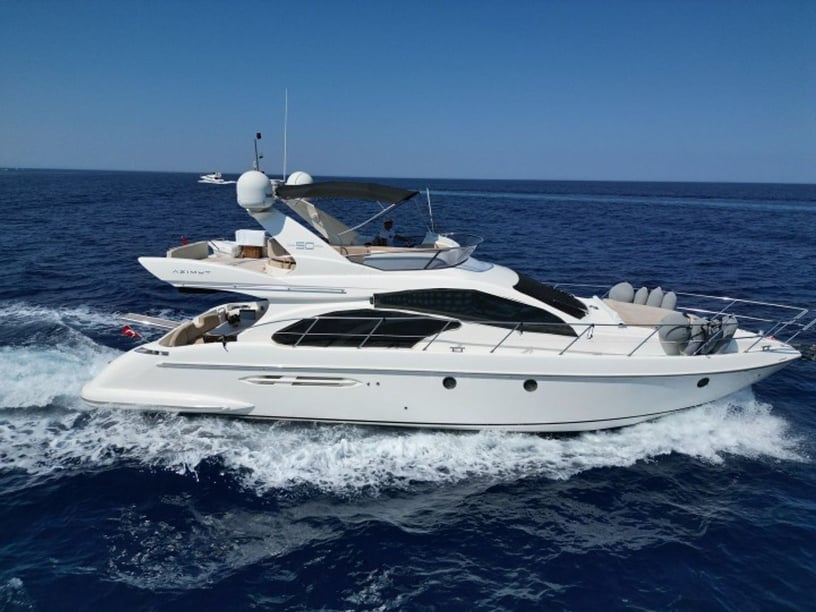 Kemer Motor Yacht 3 cabin 6 berths 8 guests 16 m Listing Number: #29953 2