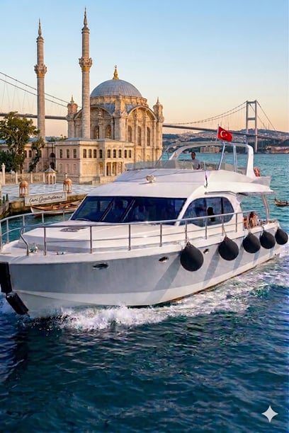 Eminonu Yate a motor   10  invitados 15 m Número de anuncio: #29989 2
