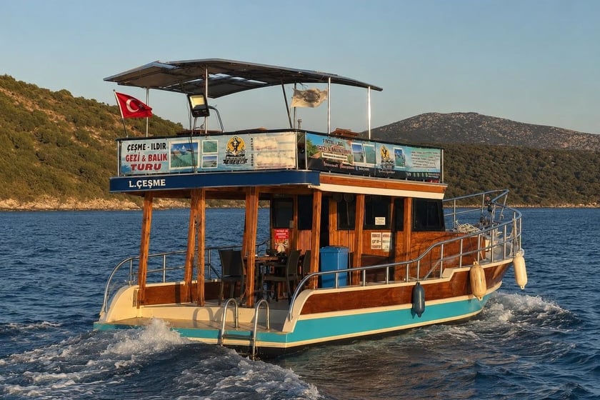 Çeşme Gulet   12  gasten 13.5 m Lijstnummer: #29994 3