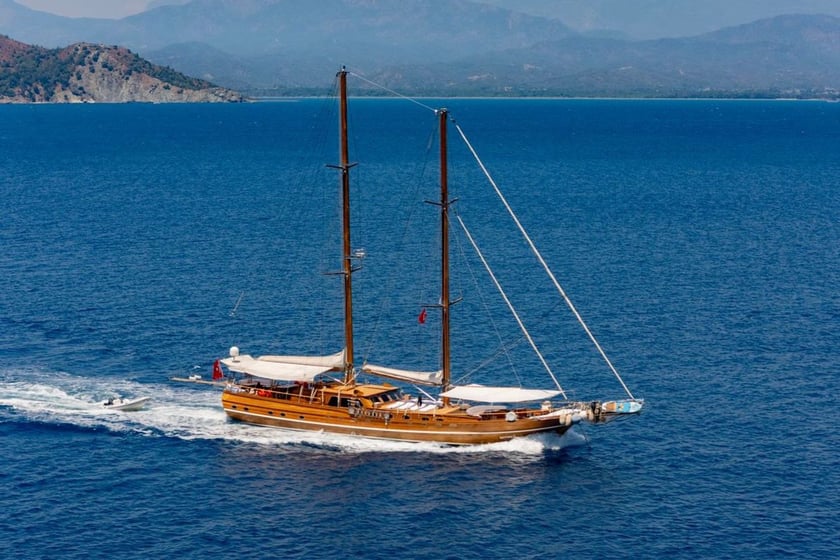 Fethiye Goleta Cabina 4  7  literas 12  invitados 30.5 m Número de anuncio: #30010
