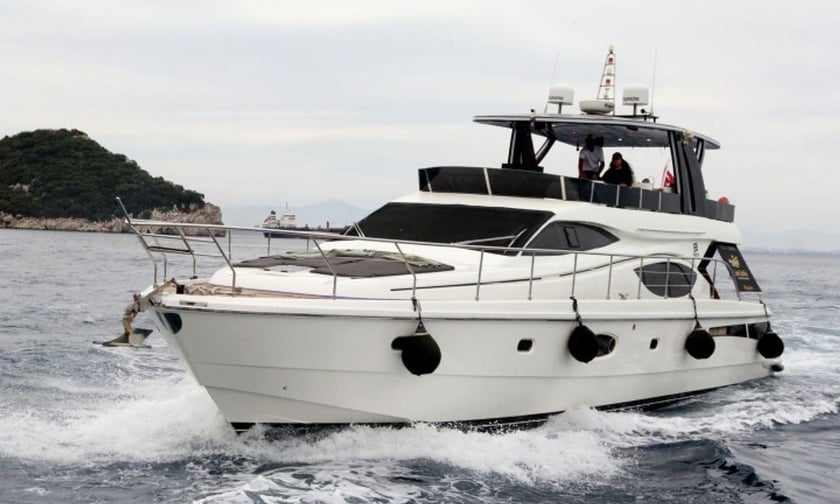 Antalya Yacht a motore cabina 3  cuccette 6  10  ospiti 19 m Numero dell'inserzione: #30262