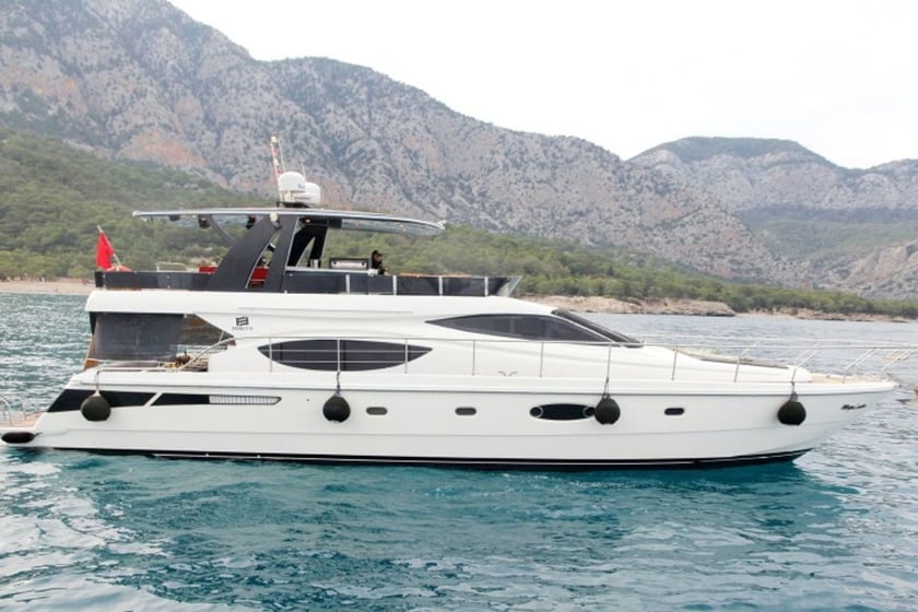 Antalya Yacht a motore cabina 3 cuccette 6 10 ospiti 19 m Numero dell'inserzione: #30262 2
