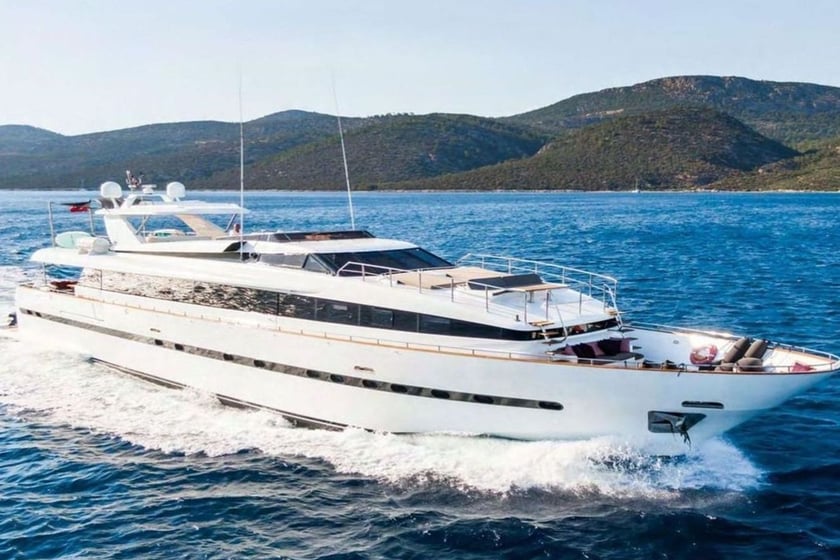 Bodrum Motor Yacht 5 cabin 10 berths 10 guests 34 m Listing Number: #30287