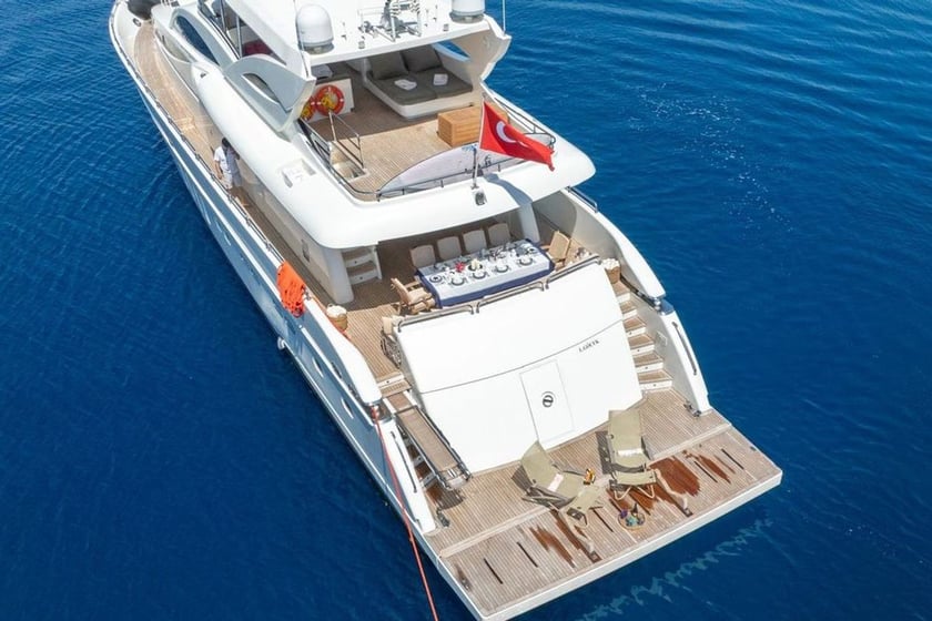 Bodrum Yacht a motore cabina 5  cuccette 10  10  ospiti 35 m Numero dell'inserzione: #30331 5