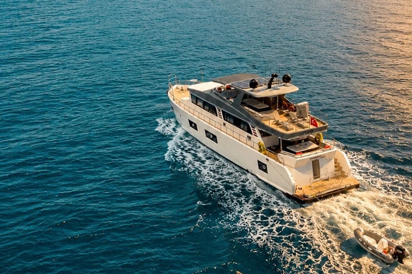 Fethiye Yacht a motore cabina 4  cuccette 8  8  ospiti 24 m Numero dell'inserzione: #30599