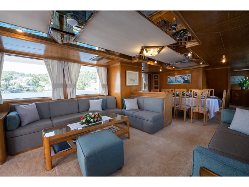 Palaio Faliro Motor Yacht 6 cabin 12 berths 13 guests 31.1 m Listing Number: #317 5