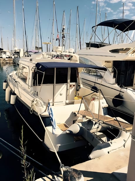 Preveza Sürat Teknesi 2 kabin Konaklama 4 kişi Seyir 4 kişi 9.7 m İlan No: #3310 5