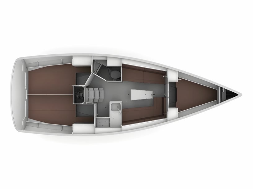 Izola Segelboot 3 Kabine 8 Liegeplätze 8 Gäste 10.7 m Nummer des Inserats: #3320 2