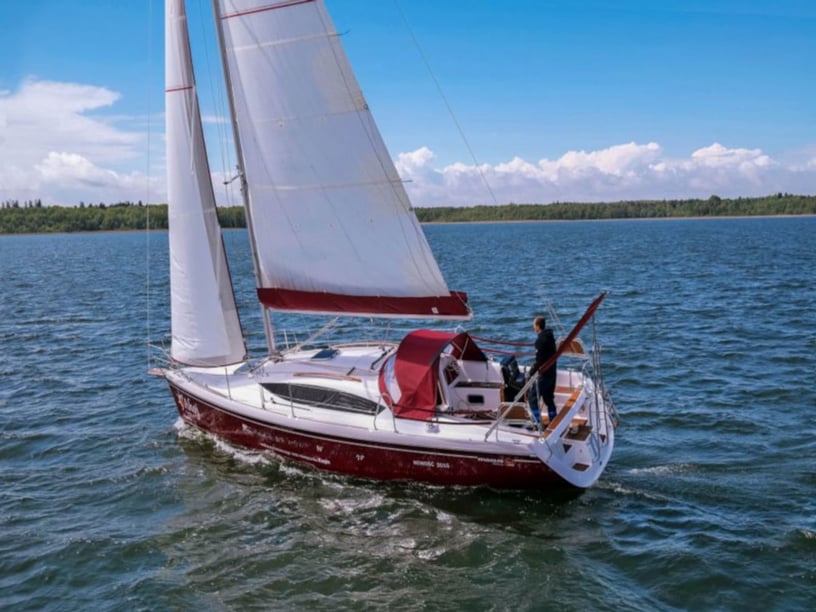 Węgorzewo Zeilboot Cabine 3  10  slaapplaatsen 10  gasten 10.45 m Lijstnummer: #3745 4