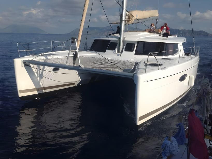 Cogolin Catamaran 4 cabin 8 berths 8 guests 13.3 m Listing Number: #3810