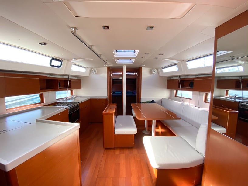 Ibiza Sailboat 5 cabin 12 berths 12 guests 14.6 m Listing Number: #4322 2