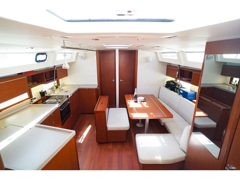 Ibiza Sailboat 5 cabin 12 berths 12 guests 14.6 m Listing Number: #4327 2