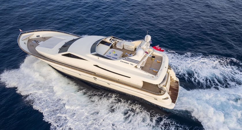 Cannigione Motoryacht 4 Kabine 9 Liegeplätze 12 Gäste 22.8 m Nummer des Inserats: #4365 5