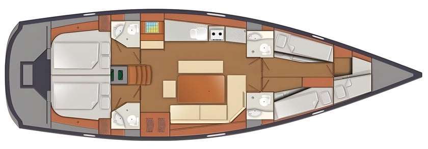 Kvaløysletta - Tromsø Barca a vela cabina 5  cuccette 10  10  ospiti 14 m Numero dell'inserzione: #4410 2