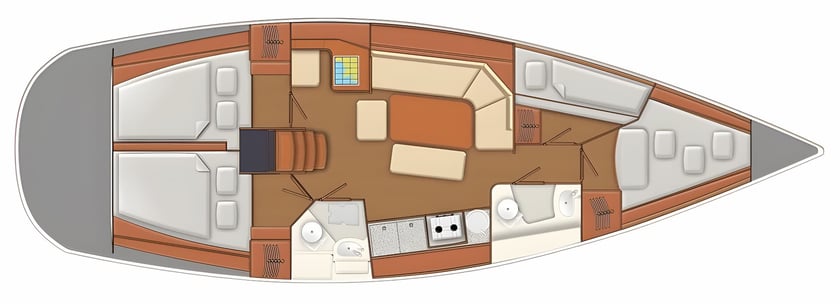 Kvaløysletta - Tromsø Barca a vela cabina 4  cuccette 8  8  ospiti 11.95 m Numero dell'inserzione: #4418 2