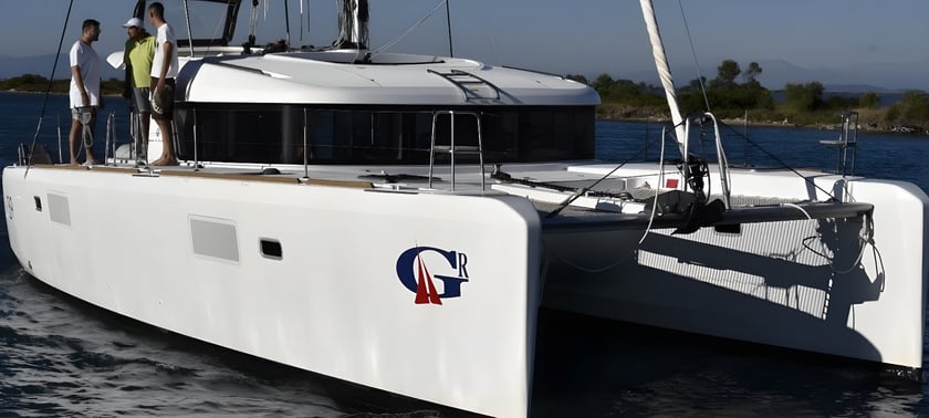Lefkada Catamaran Cabine 6  Couchettes 10  Invités 10  11.74 m Numéro de l'annonce: #483