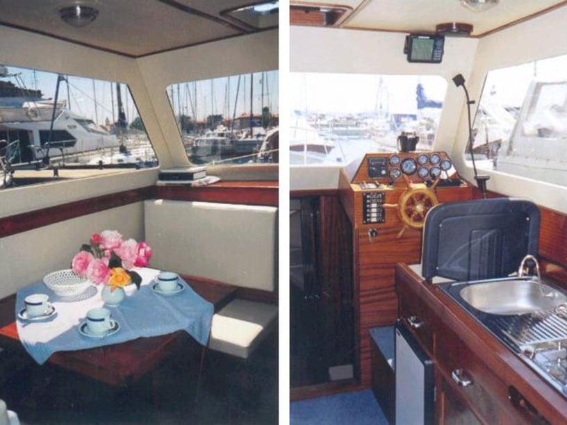 Brbinj Motorboat 2 cabin 4 berths 4 guests 8.8 m Listing Number: #4832 2