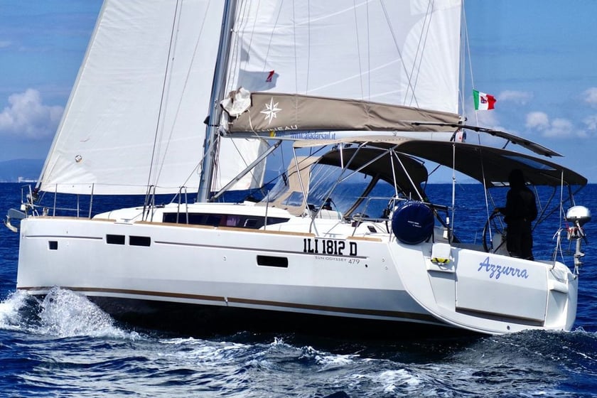 Puntone Sailboat 4 cabin 10 berths 10 guests 14.43 m Listing Number: #4950