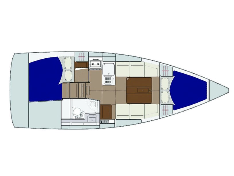 Yerseke Barca a vela cabina 2  cuccette 6  6  ospiti 9.67 m Numero dell'inserzione: #5097 5