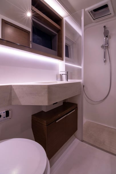 Paros Catamaran 7 cabin 12 berths 12 guests 15.3 m Listing Number: #5422 5