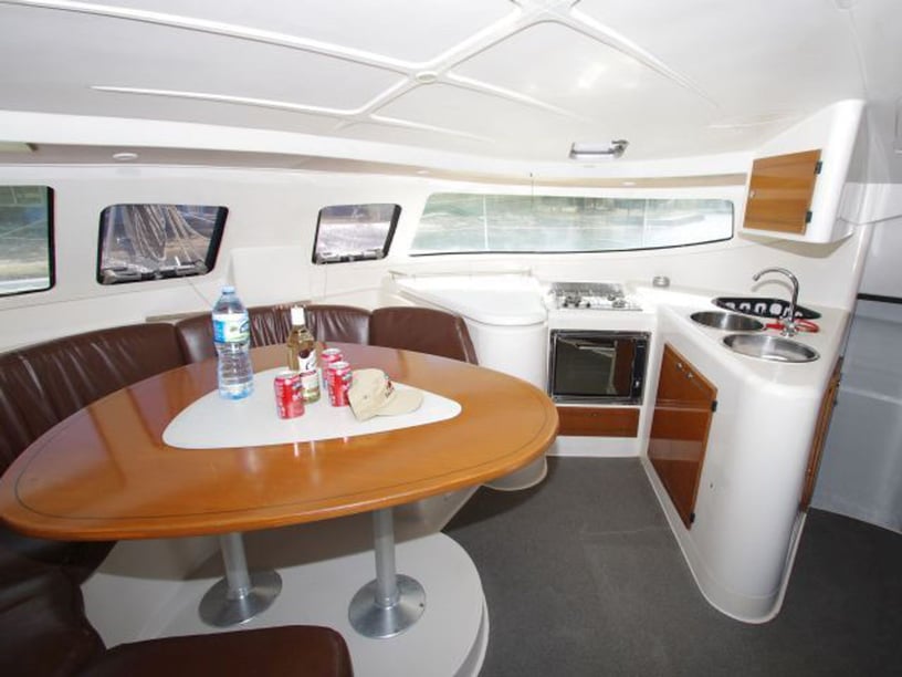 Cienfuegos Catamaran 4 cabin 8 berths 8 guests 11.6 m Listing Number: #5490 2