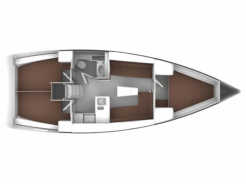 Dubrovnik Segelboot 3 Kabine 7 Liegeplätze 7 Gäste 11.3 m Nummer des Inserats: #5506 2