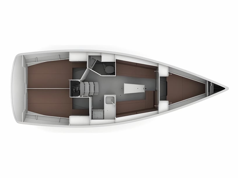 Dubrovnik Segelboot 3 Kabine 7 Liegeplätze 7 Gäste 9.99 m Nummer des Inserats: #5513 2