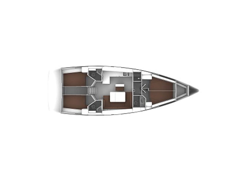 Murter Segelboot 4 Kabine 9 Liegeplätze 9 Gäste 14.27 m Nummer des Inserats: #5591 5