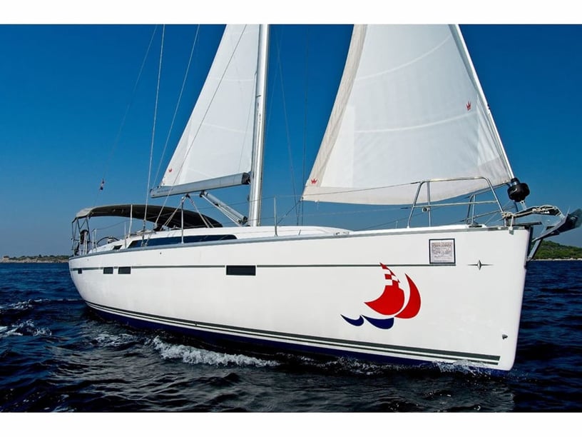 Murter Segelboot 4 Kabine 9 Liegeplätze 9 Gäste 14.27 m Nummer des Inserats: #5591