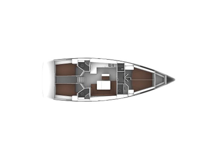 Murter Segelboot 4 Kabine 9 Liegeplätze 9 Gäste 14.27 m Nummer des Inserats: #5642 5