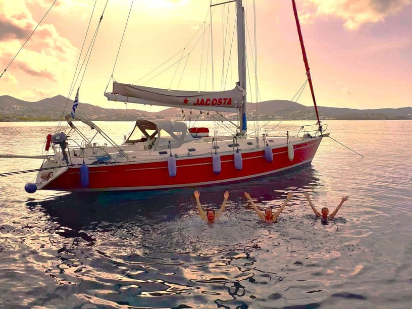 Paros Sailboat 4 cabin 8 berths 8 guests 15.41 m Listing Number: #5665