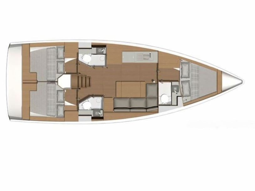 Furnari Barca a vela cabina 3  cuccette 8  8  ospiti 11.93 m Numero dell'inserzione: #6023 3