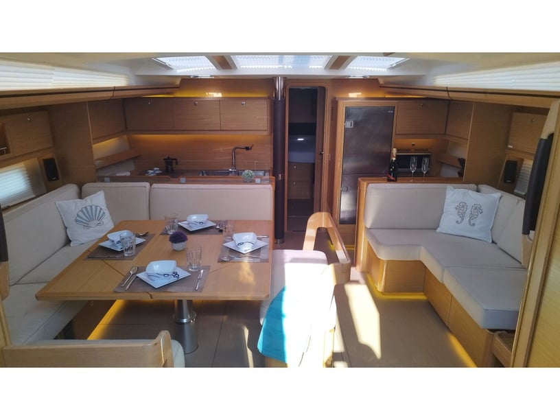 Portisco Sailboat 6 cabin 11 berths 12 guests 17.15 m Listing Number: #6051 2