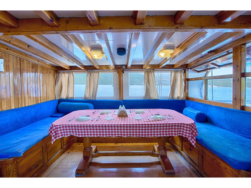 Lavrion Gulet 16 cabin 46 berths 46 guests 33 m Listing Number: #608 2