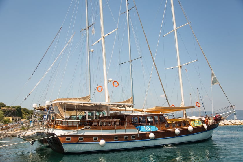 Zakynthos Gulet Cabine 9  18  slaapplaatsen 18  gasten 28 m Lijstnummer: #609 3