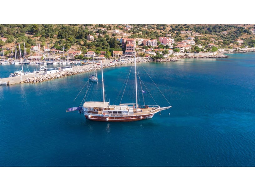 Corfu Gulet Cabine 7  20  slaapplaatsen 20  gasten 25 m Lijstnummer: #612