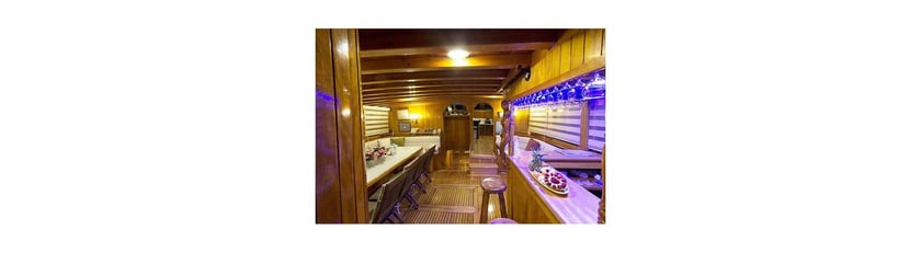 Corfu Gulet 9 cabin 24 berths 24 guests 28 m Listing Number: #613 2