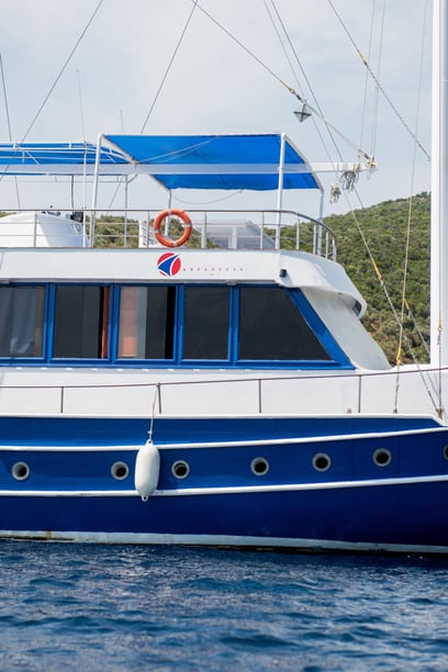 Zakynthos Gulet Cabine 11  25  slaapplaatsen 25  gasten 33 m Lijstnummer: #614 5