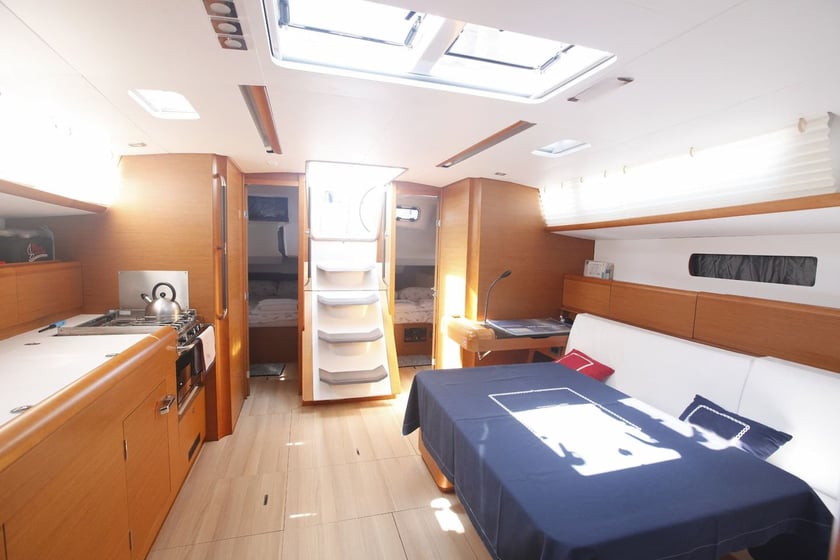 Orhaniye Sailboat 4 cabin 10 berths 10 guests 14.43 m Listing Number: #6257 4