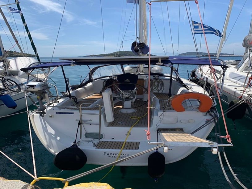 Skiathos Segelboot 3 Kabine 7 Liegeplätze 7 Gäste 10.38 m Nummer des Inserats: #6440 4