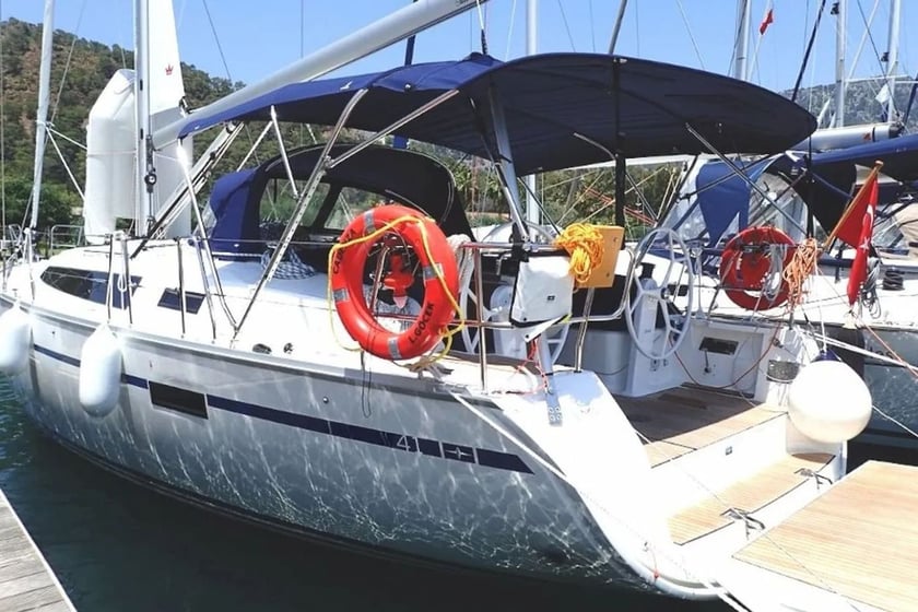 Gocek Sailboat 3 cabin 6 berths 7 guests 12.35 m Listing Number: #6667 2