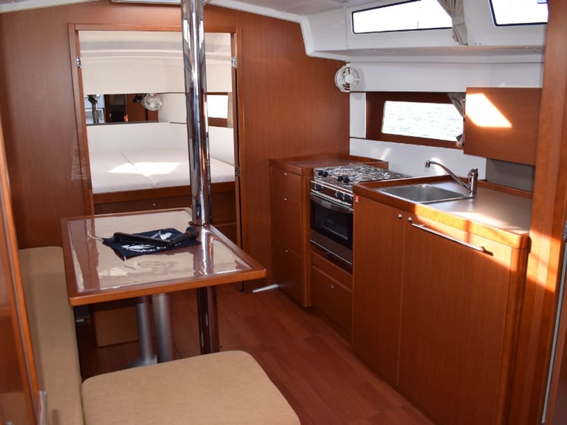 Carloforte Sailboat 3 cabin 8 berths 8 guests 11.55 m Listing Number: #6779 2