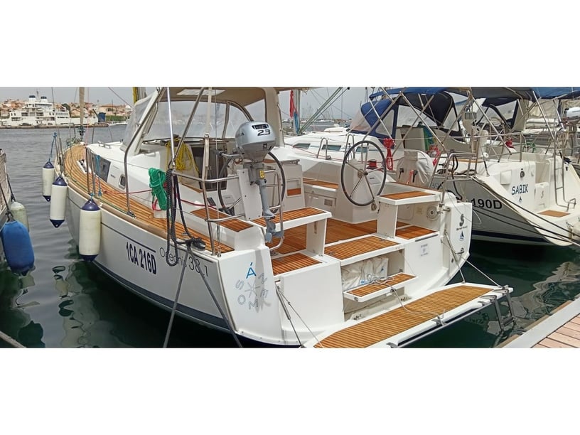 Carloforte Sailboat 3 cabin 8 berths 8 guests 11.55 m Listing Number: #6779