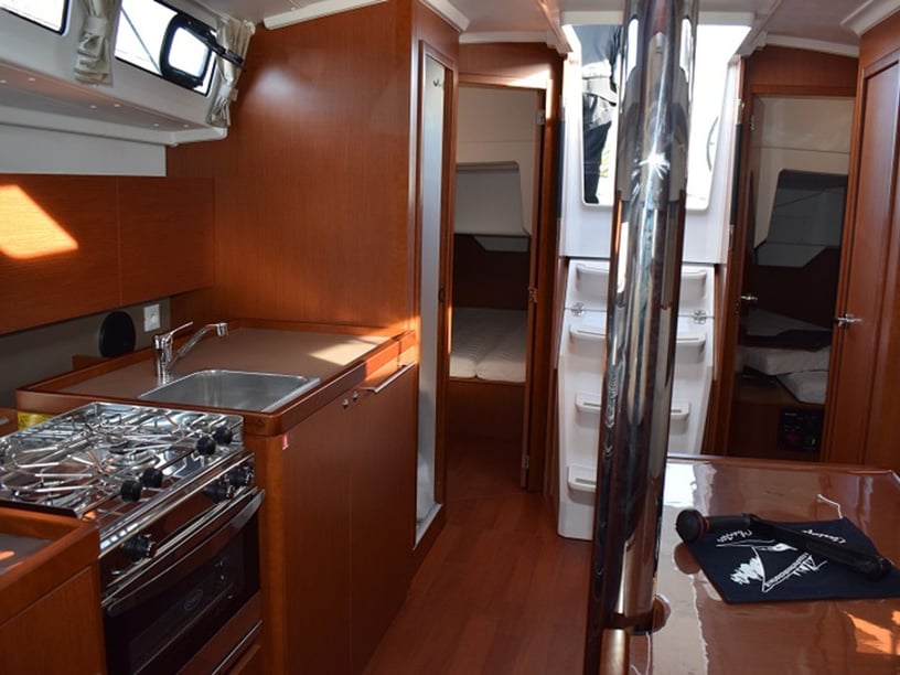 Carloforte Sailboat 3 cabin 8 berths 8 guests 11.55 m Listing Number: #6779 3