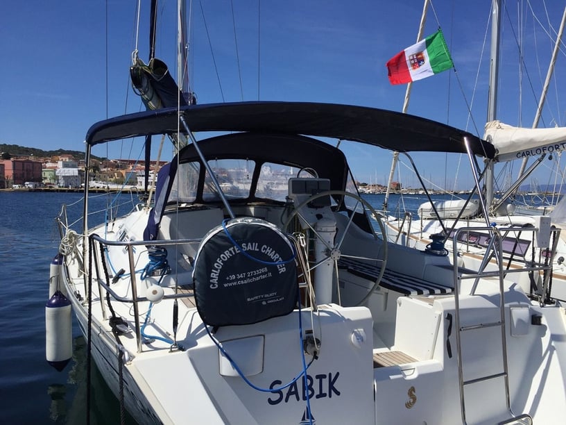 Carloforte Sailboat 3 cabin 8 berths 8 guests 12 m Listing Number: #6784