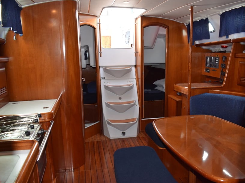 Carloforte Sailboat 3 cabin 8 berths 8 guests 12 m Listing Number: #6784 2